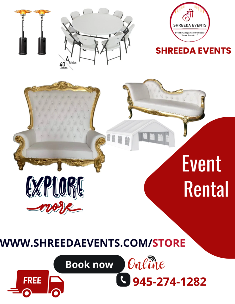 Shreeda Events Rentals