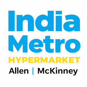 India Metro Hypermarket Allen and McKinney logo – Store opening decoration and event styling by Shreeda Events in Texas